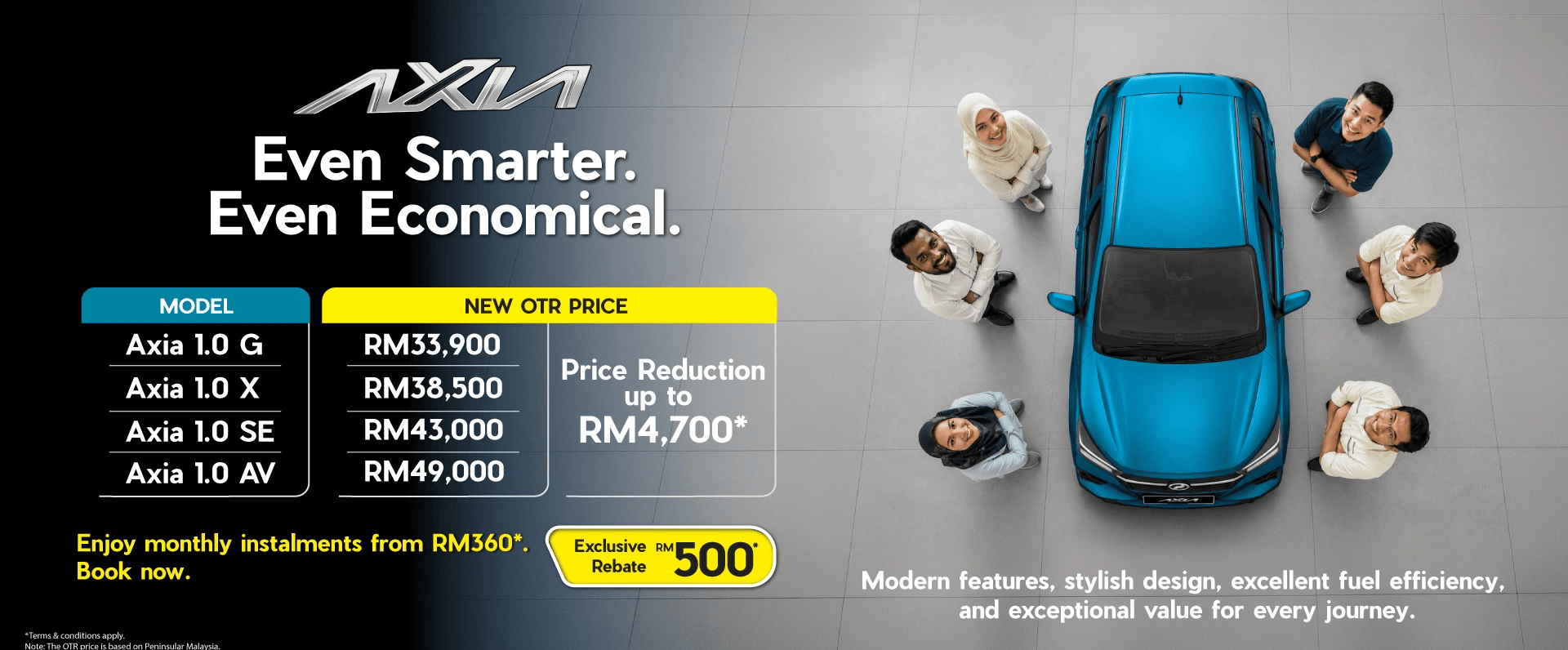REBATE AXIA POSTER